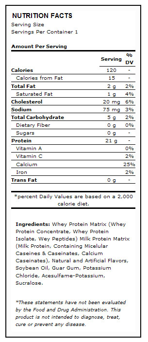 Nutritional Info